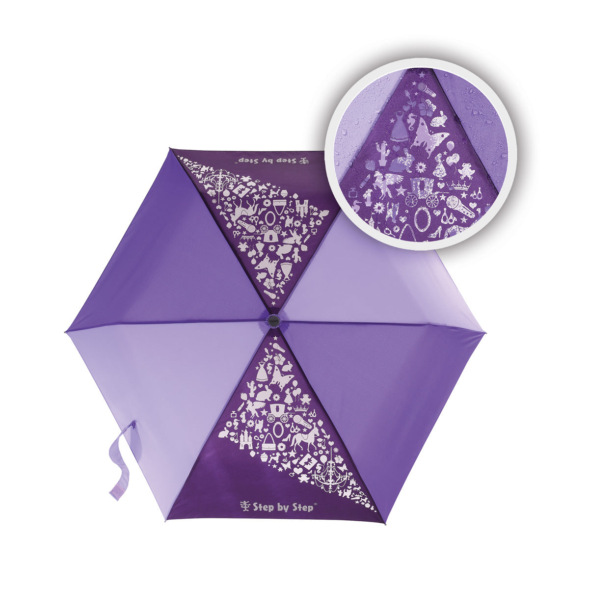 Step by Step Regenschirm, Purple 