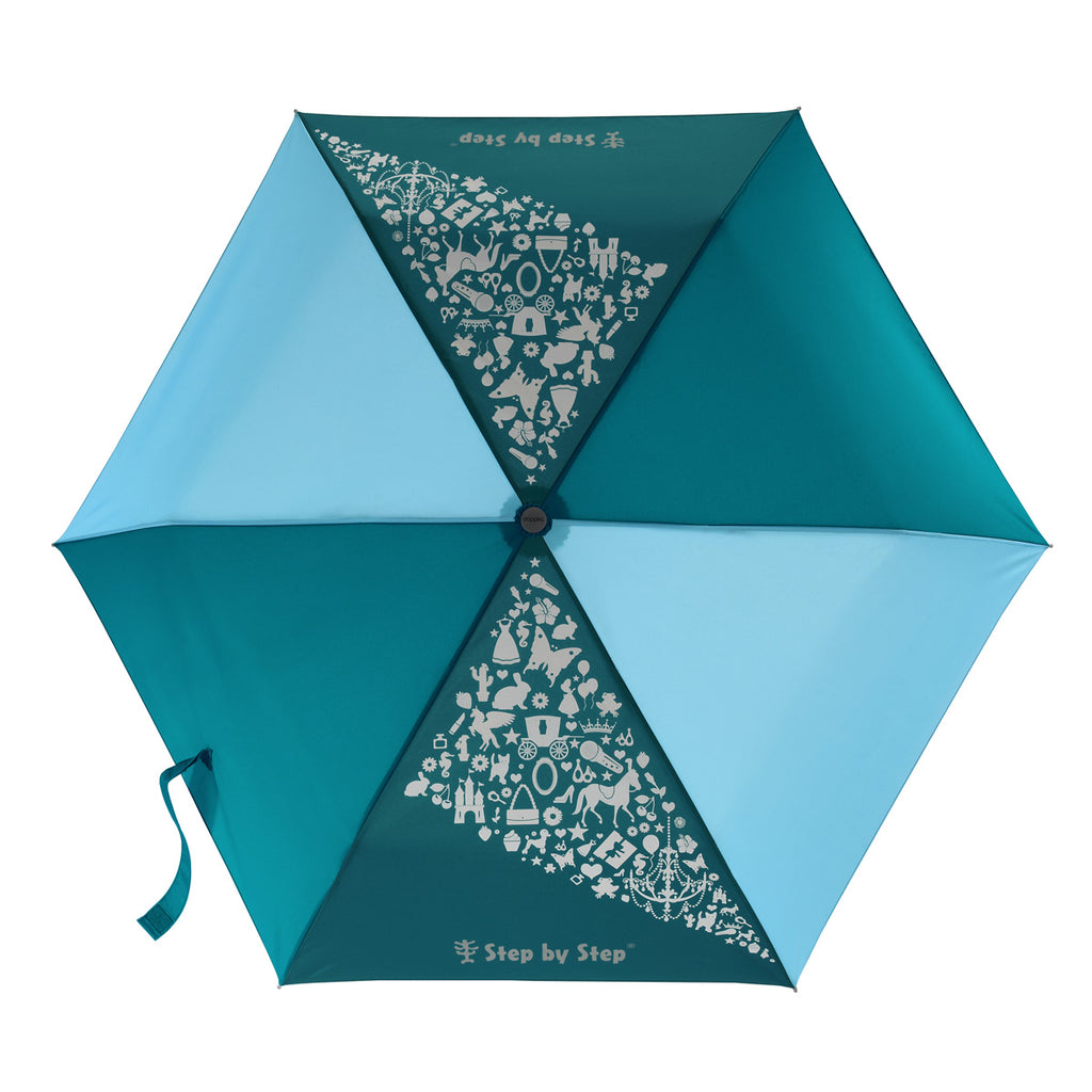 Step by Step Regenschirm, Petrol Blue