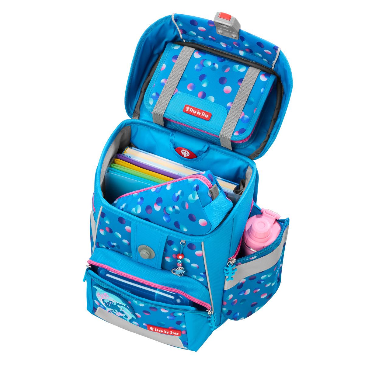 Step by Step Space Schulranzen-Set, Dolphin Finja