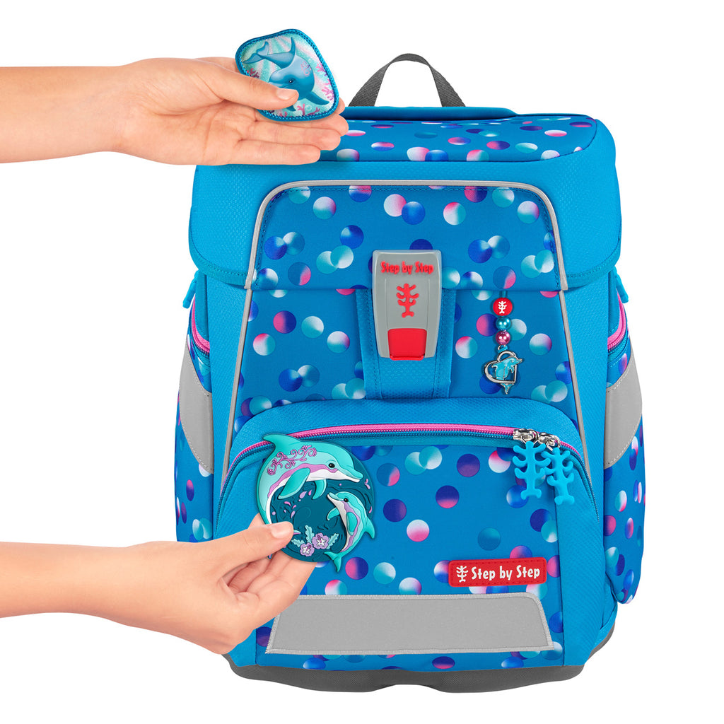 Step by Step Space Schulranzen-Set, Dolphin Finja