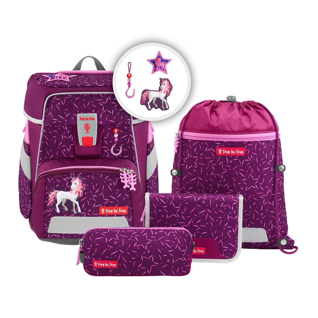 Step by Step Space Schulranzen-Set, Pretty Unicorn Nuala