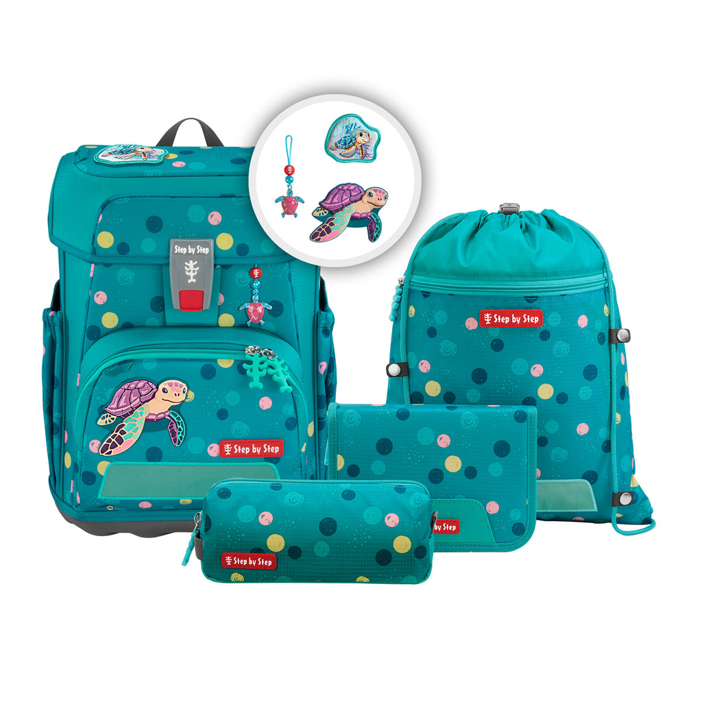 Step by Step Cloud Schulranzen-Set, Turtle Josie