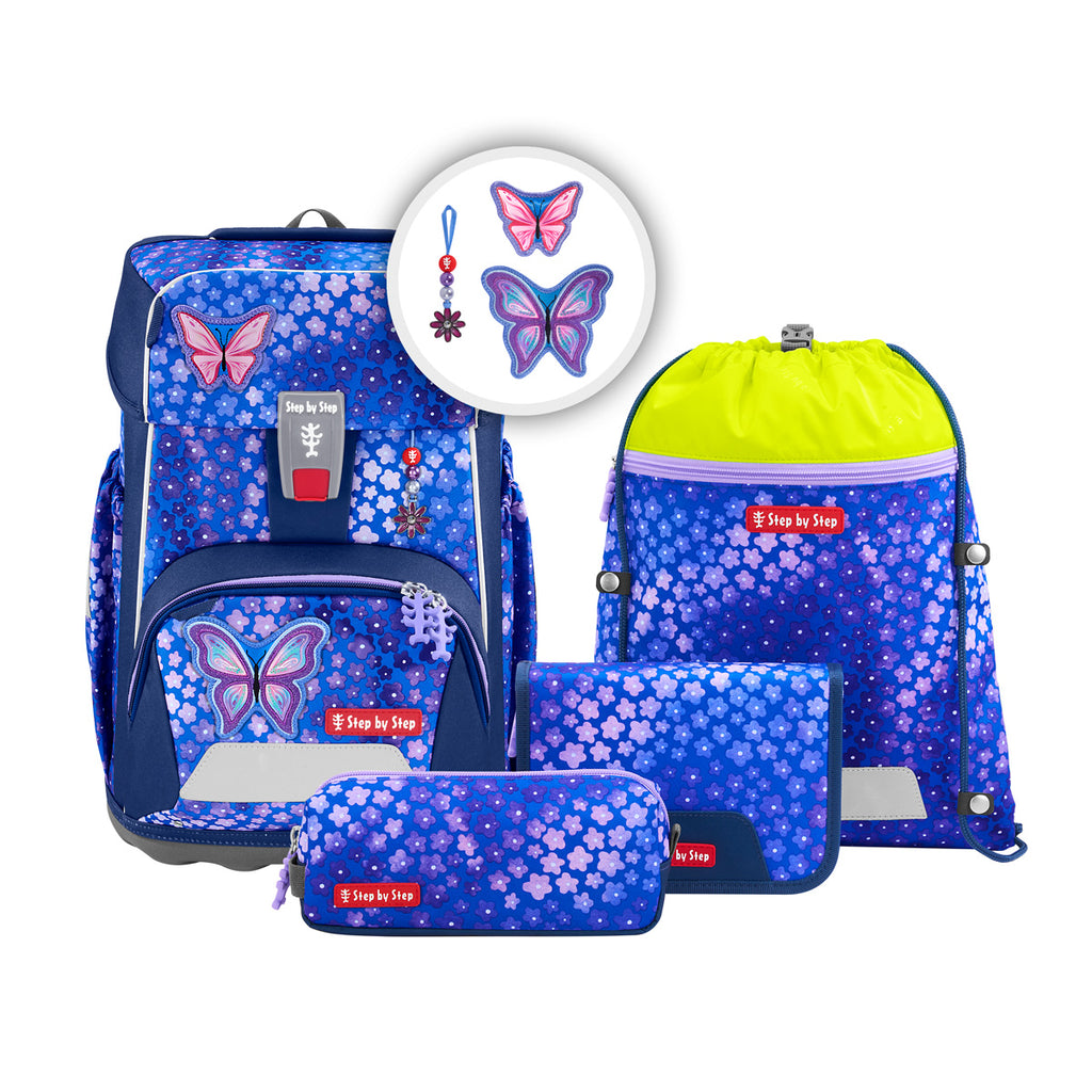 Step by Step Giant Schulranzen-Set, Butterfly Maja