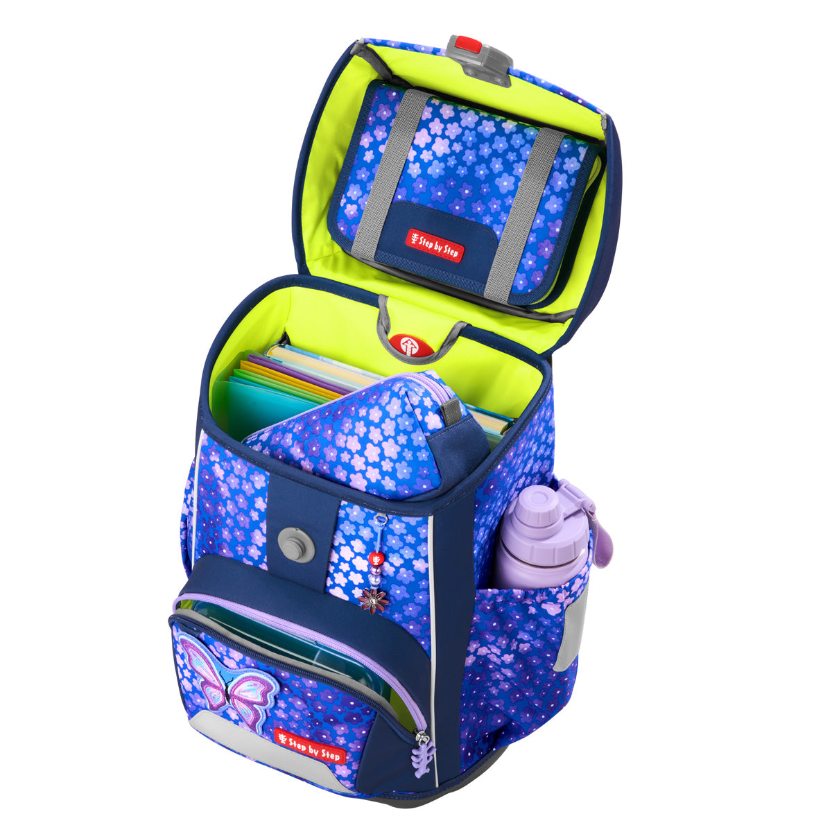 Step by Step Giant Schulranzen-Set, Butterfly Maja