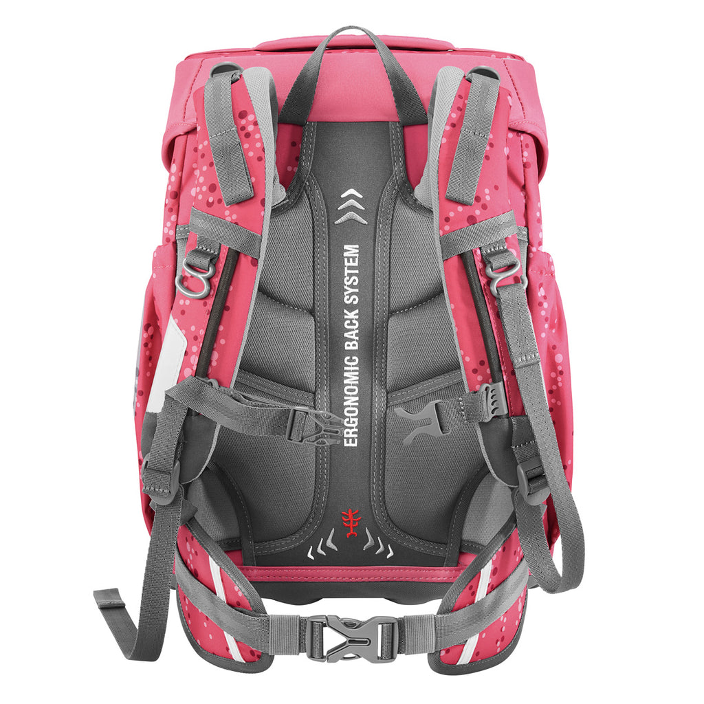 Step by Step Basis Schulranzen-Set, Pink Bubbles
