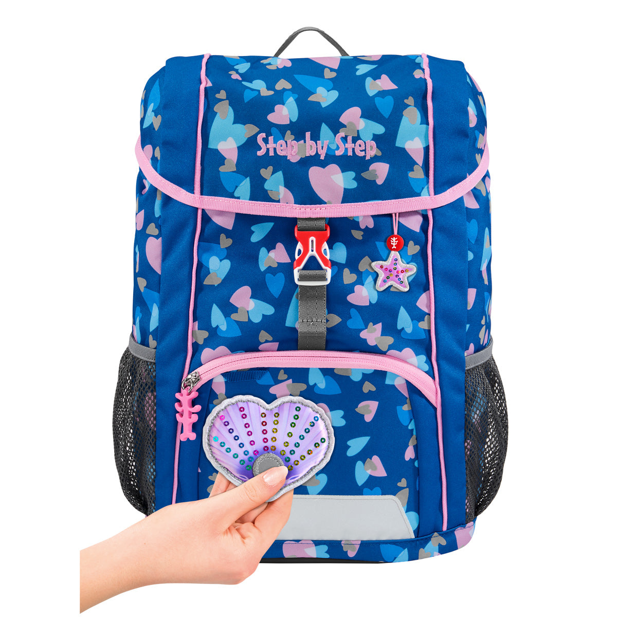 Step by Step Rucksack KID, Seashell Pearl