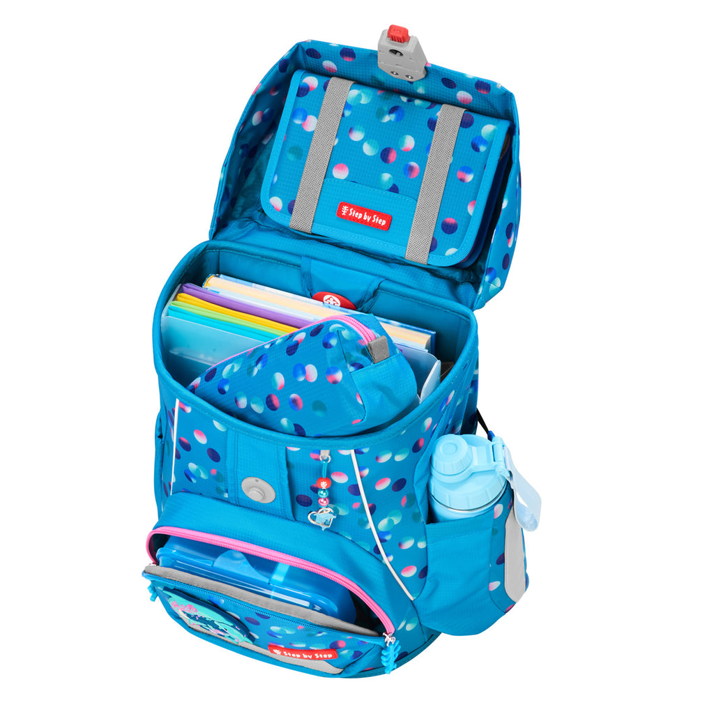Step by Step Fit Schulranzen-Set, Dolphin Finja