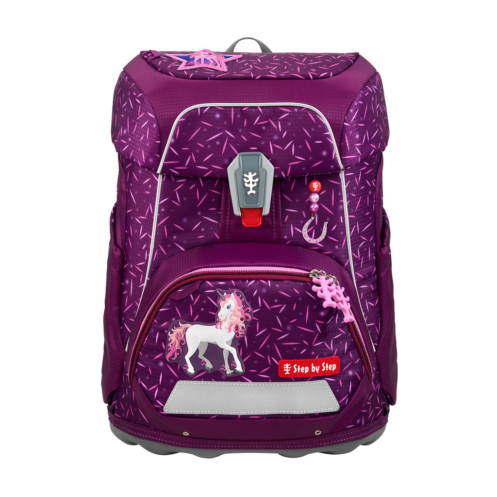 Step by Step Fit Schulranzen-Set, Pretty Unicorn Nuala