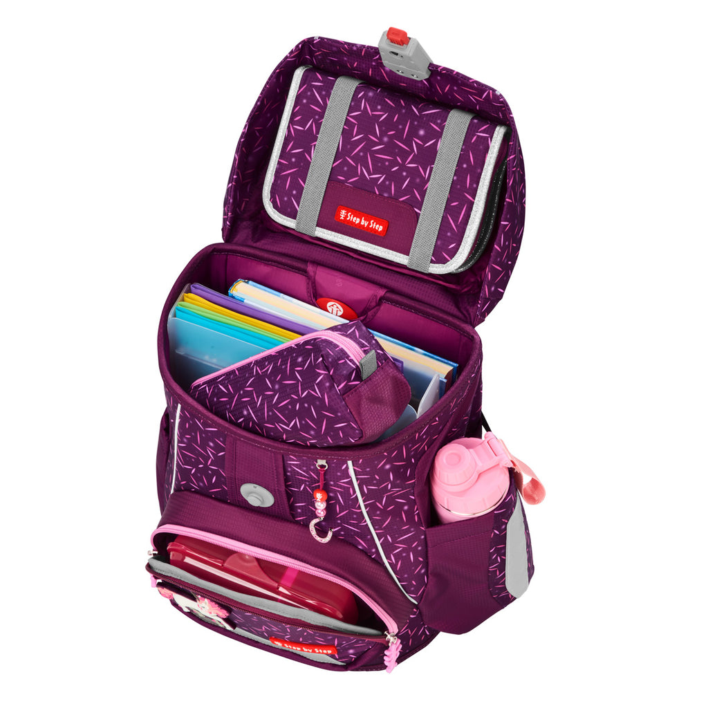 Step by Step Fit Schulranzen-Set, Pretty Unicorn Nuala