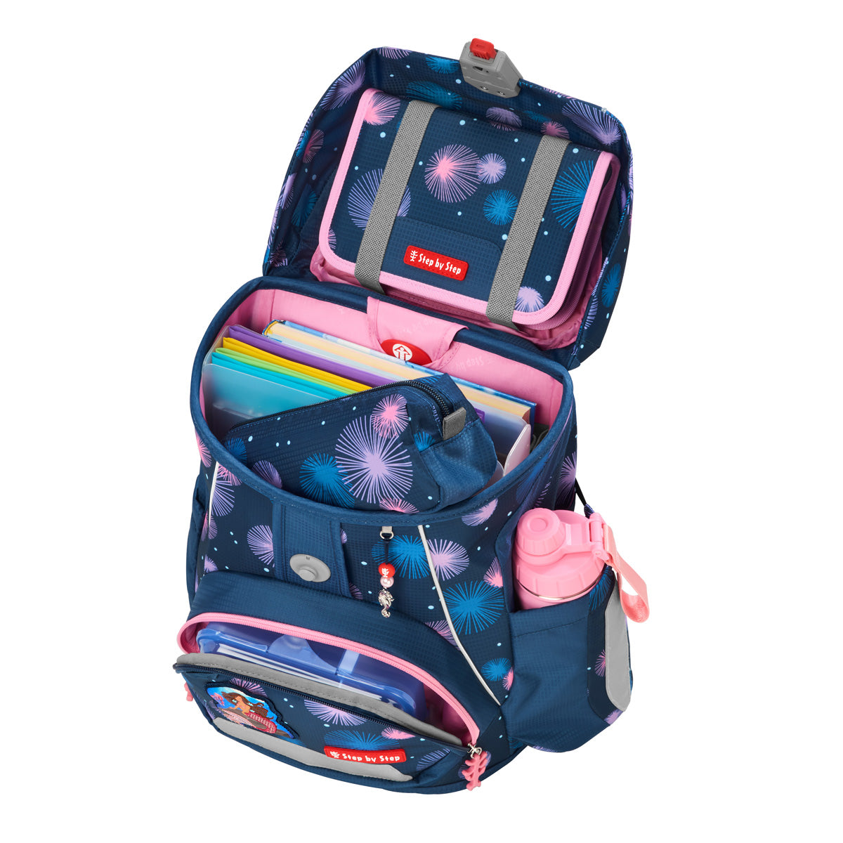 Step by Step Fit Schulranzen-Set, Mermaid Delia