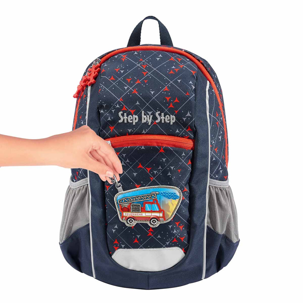 Step by Step Rucksack KIGA Maxi, Fire Truck Finn
