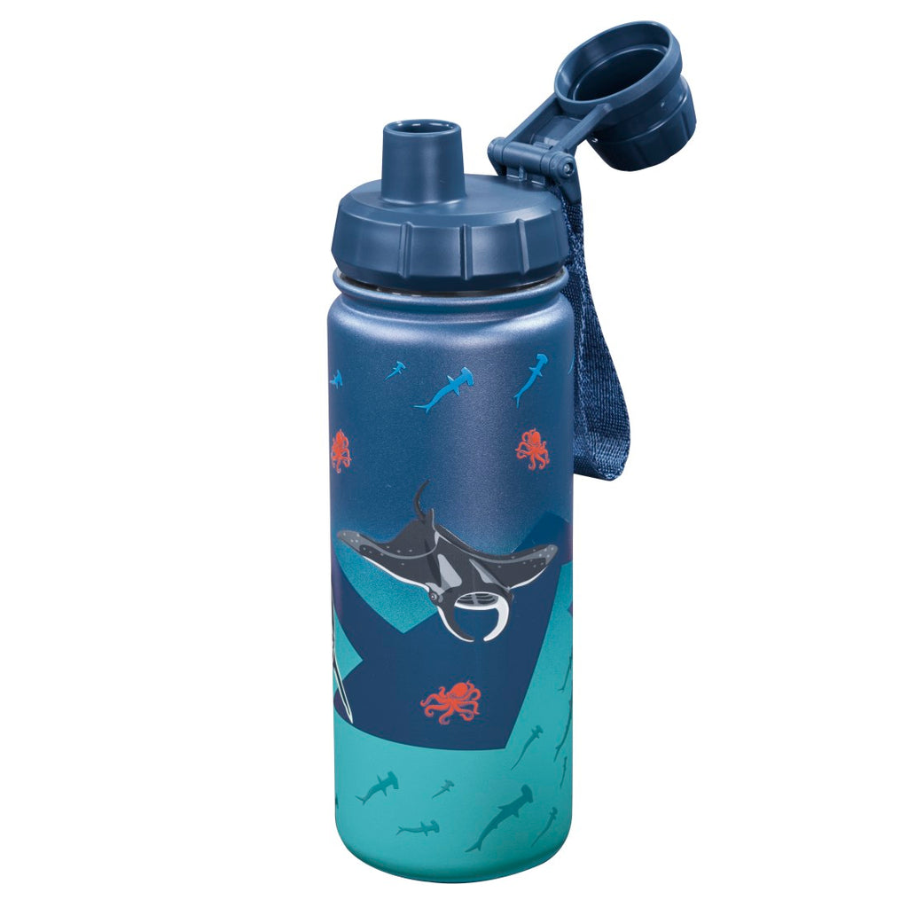 Step by Step isolierte Edelstahl-Trinkflasche Underwater