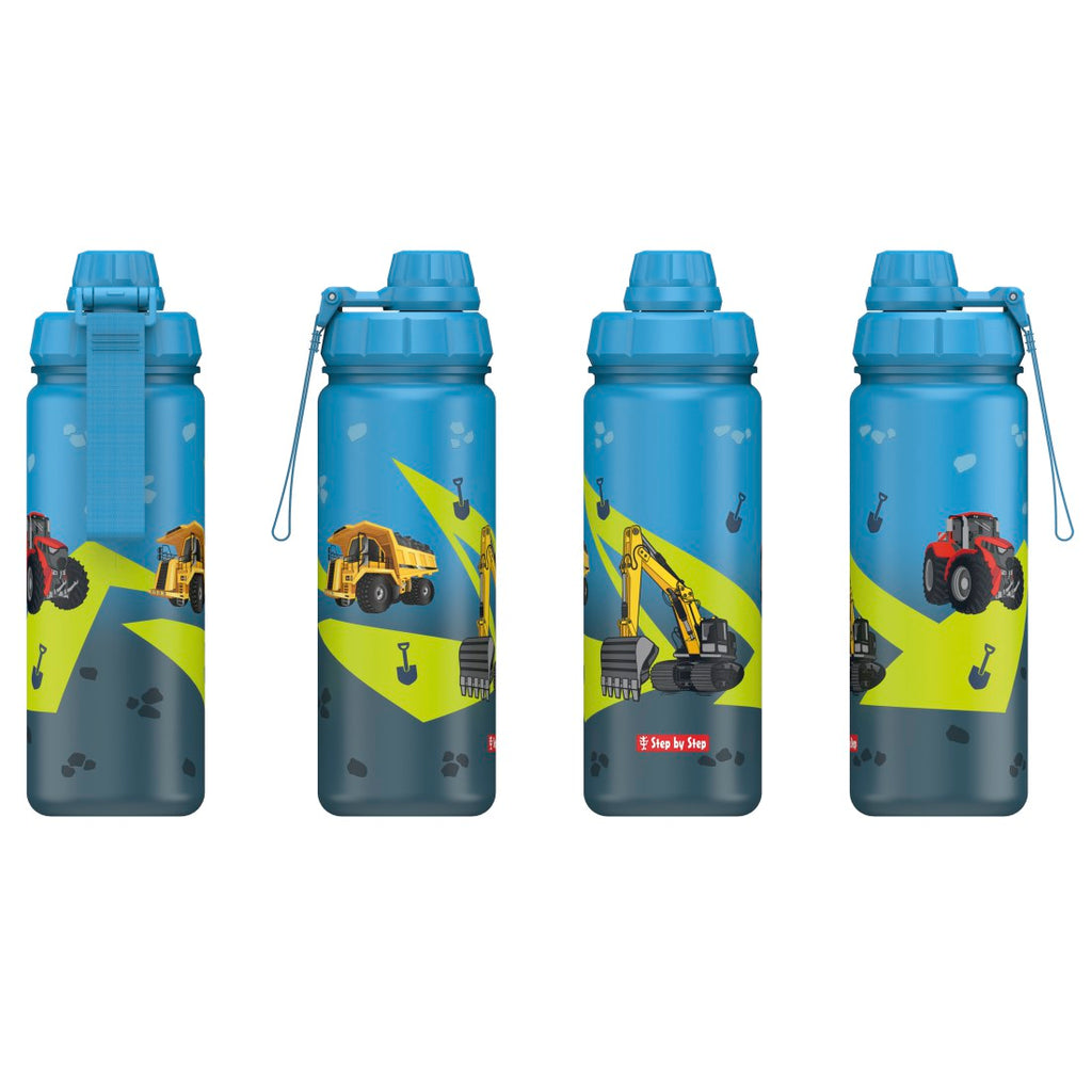 Step by Step isolierte Edelstahl-Trinkflasche Vehicle