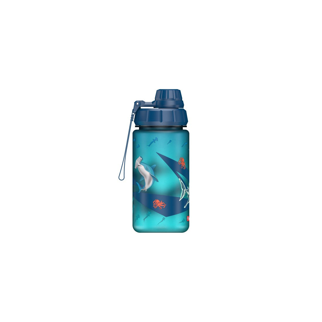 Step by Step Trinkflasche Underwater in Blau