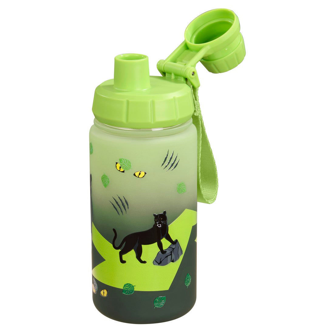 Step by Step Trinkflasche Black Cat in Grün, zweite Ansicht