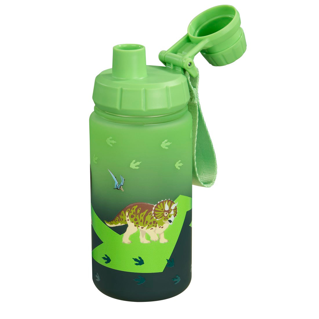 Step by Step Trinkflasche Dino in Grün, zweite Produktansicht