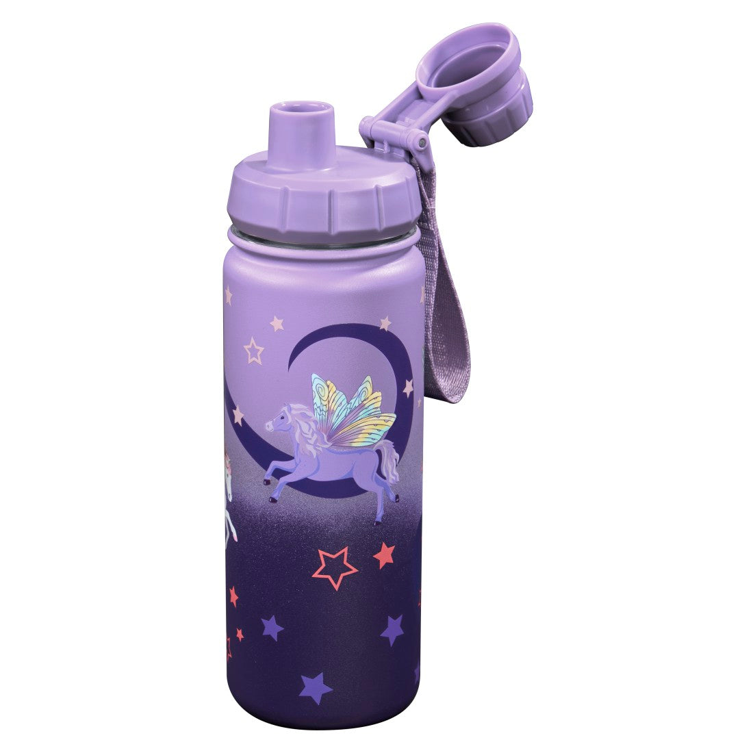 Step by Step isolierte Edelstahl-Trinkflasche Dreamy Pegasus