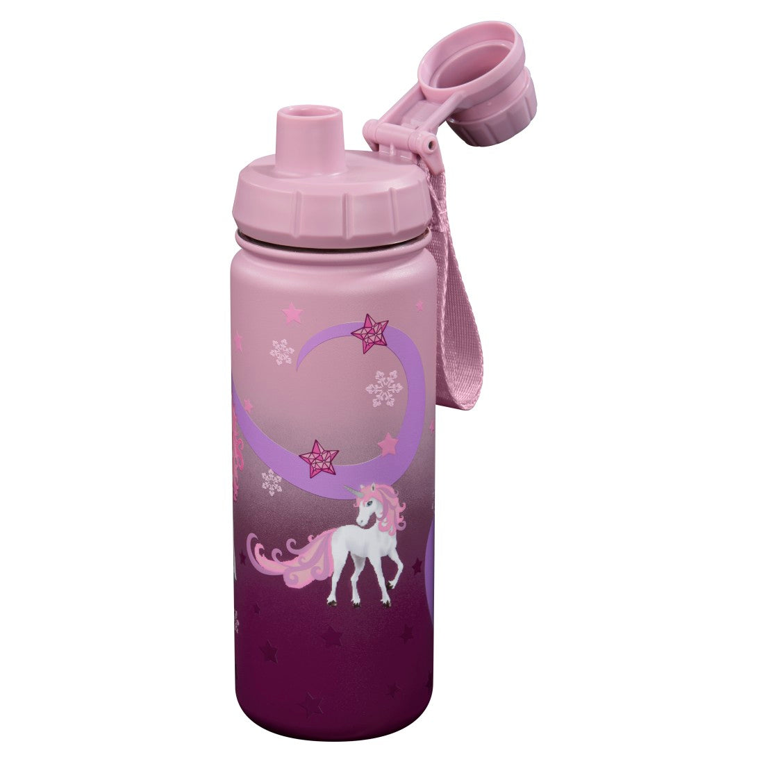 Step by Step isolierte Edelstahl-Trinkflasche Sweet Unicorn
