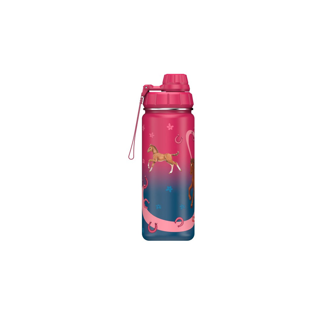 Step by Step isolierte Edelstahl-Trinkflasche Wild Horse