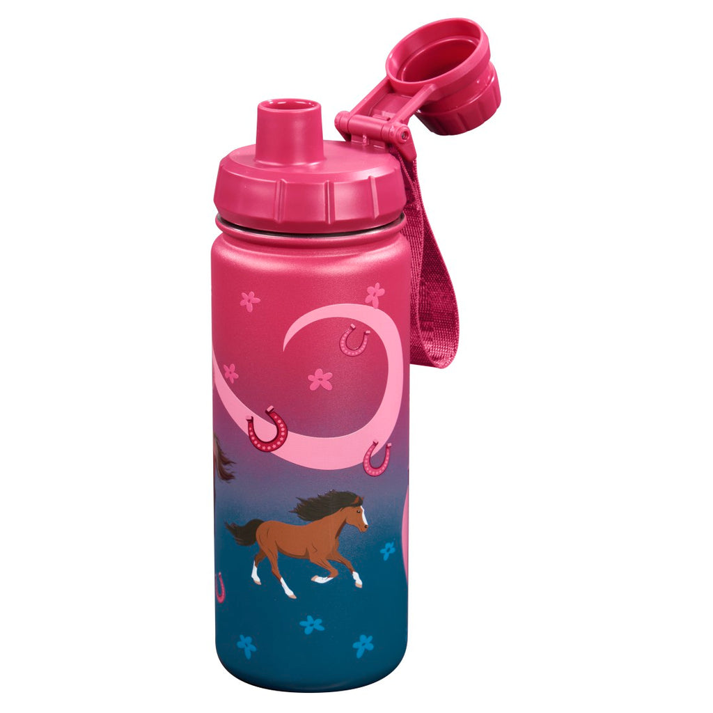 Step by Step isolierte Edelstahl-Trinkflasche Wild Horse