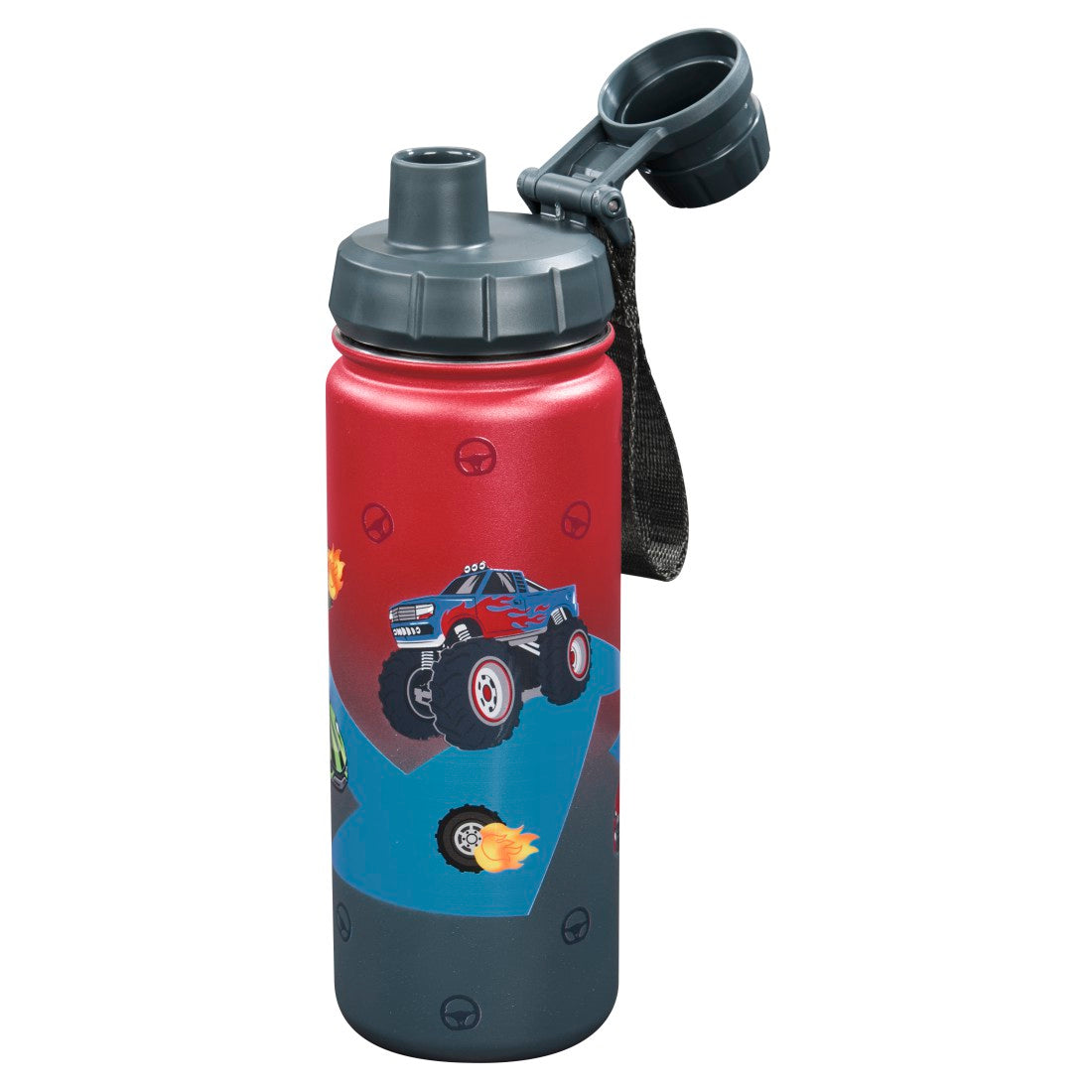 Step by Step isolierte Edelstahl-Trinkflasche Car