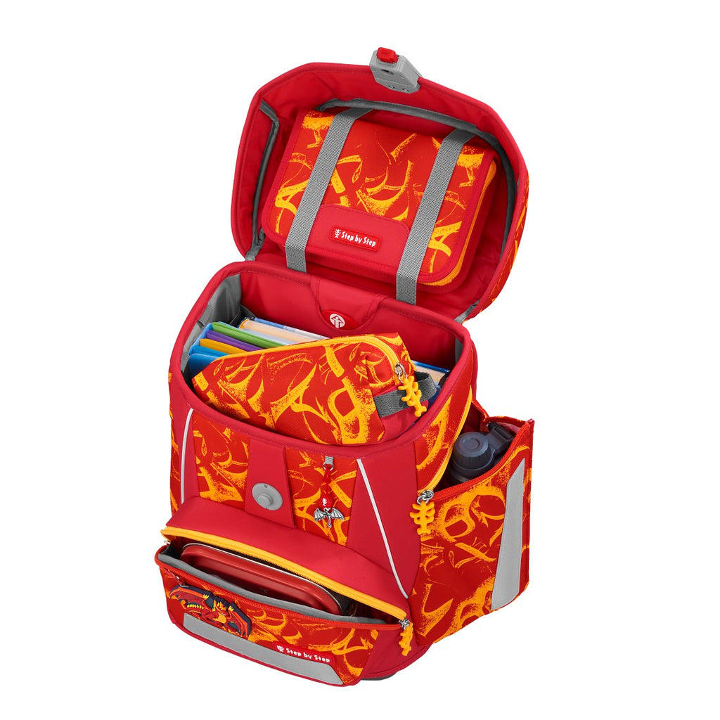 Step by Step SPACE Schulranzen-Set “Dragon Toro”, 5-teilig – abx5