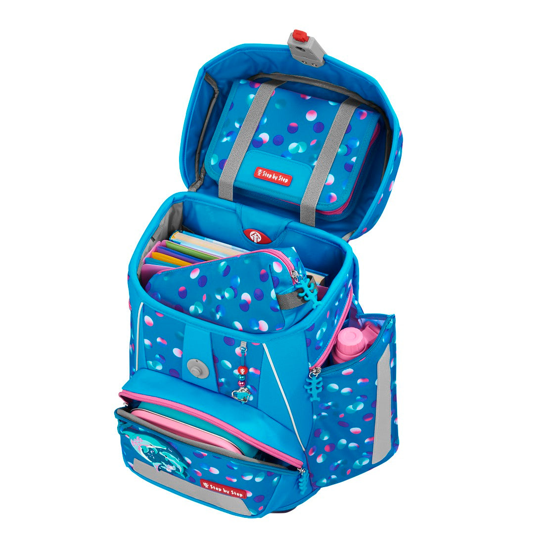 Step by Step SPACE Schulranzen-Set "Dolphin Finja", 5-teilig – abx5