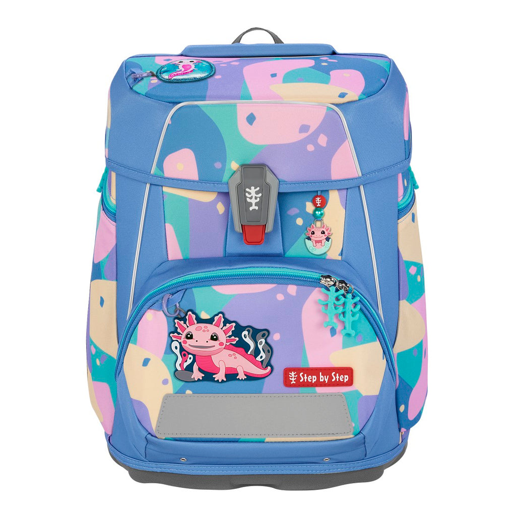 Step by Step SPACE Schulranzen-Set “Axolotl Sally”, 5-teilig – abx