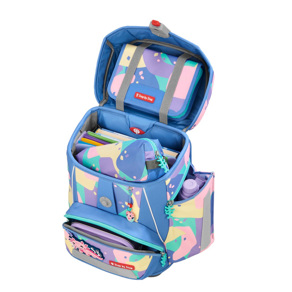 Step by Step SPACE Schulranzen-Set “Axolotl Sally”, 5-teilig – abx5