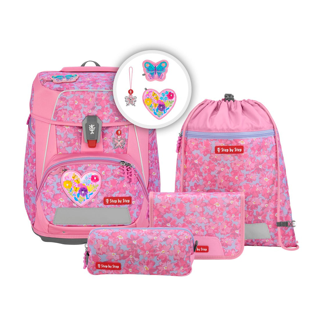 Step by Step SPACE Schulranzen-Set “Heart Luma”, 5-teilig – abx2