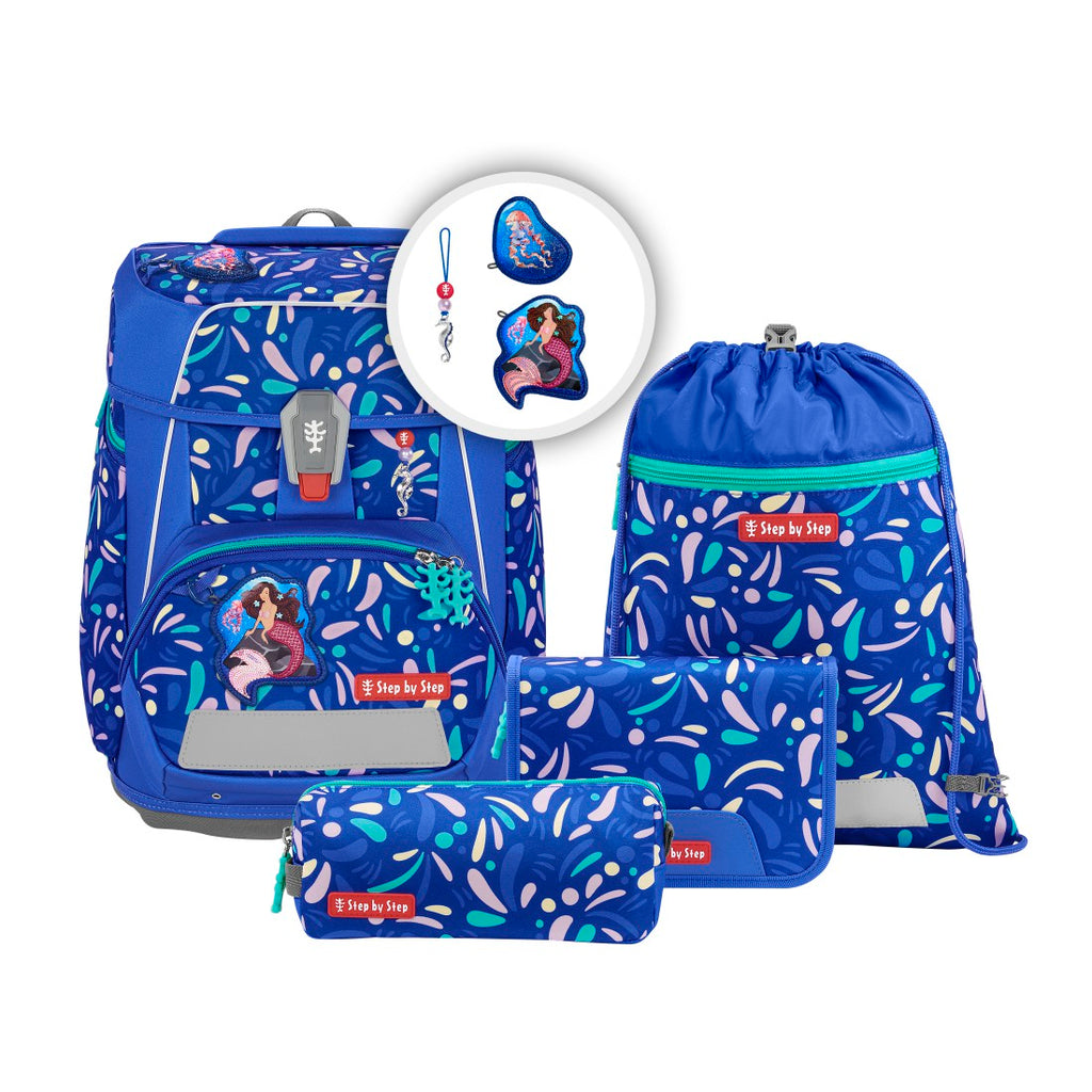 Step by Step SPACE Schulranzen-Set “Mermaid Elara”, 5-teilig – abx2