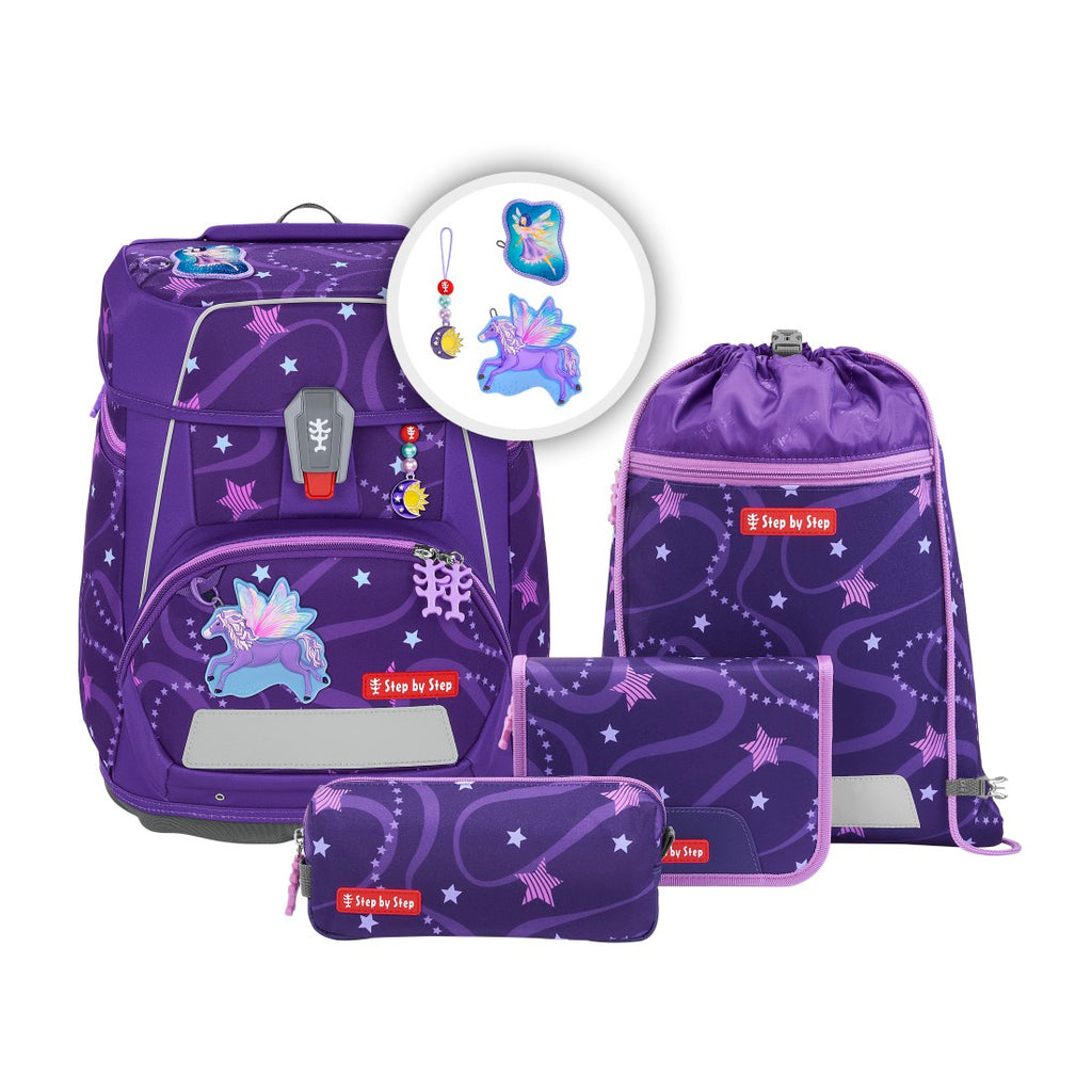 Step by Step SPACE Schulranzen-Set "Pegasus Emily", 5-teilig – abx2