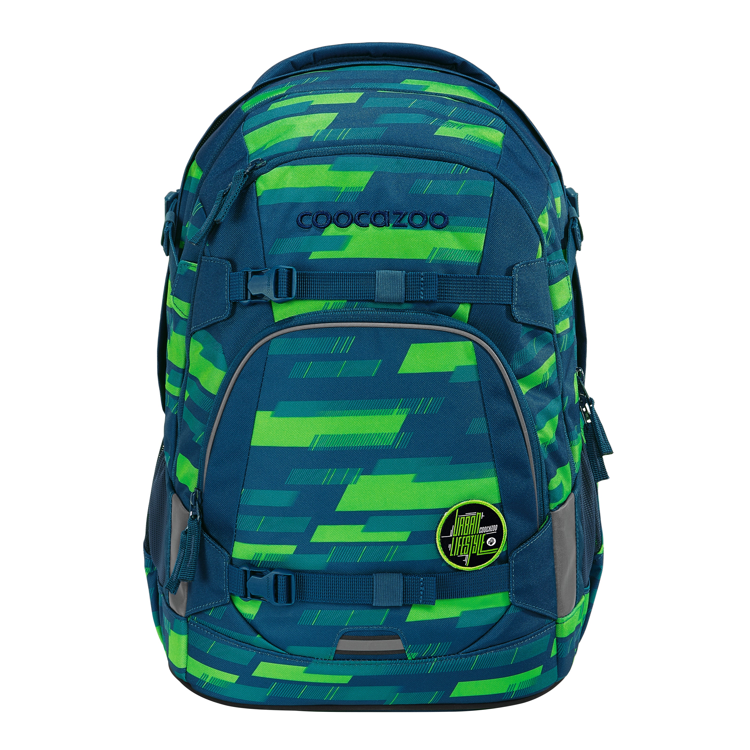 Coocazoo Mate, Lime Stripe