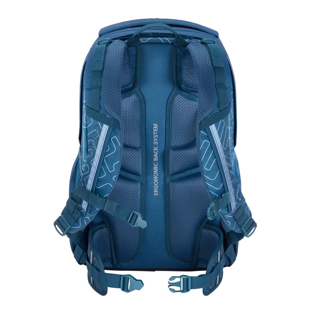 Coocazoo Rucksack Every, Blue Maze