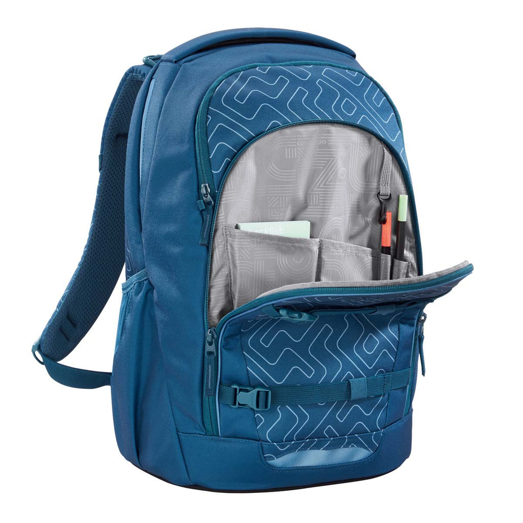 Coocazoo Rucksack Every, Blue Maze