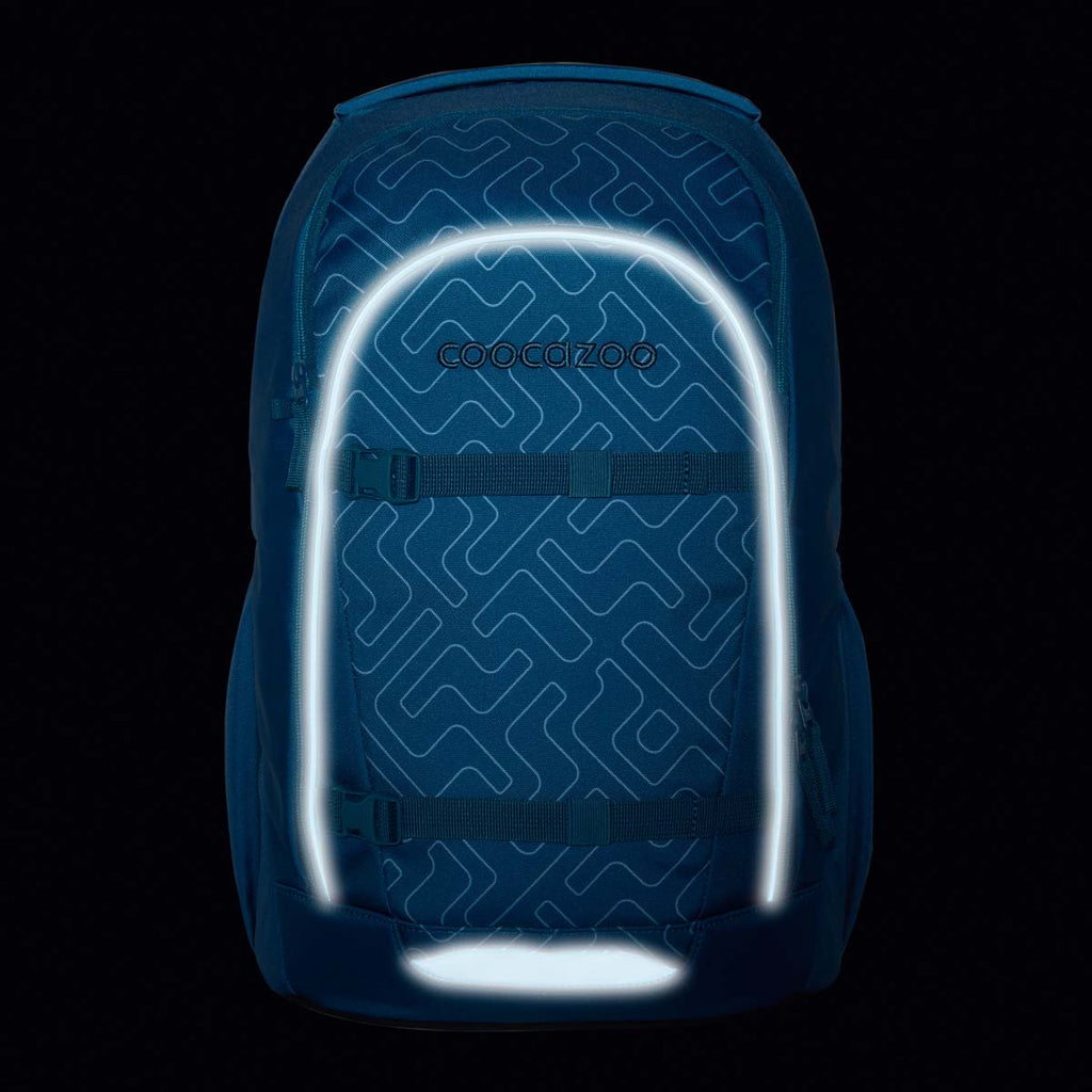Coocazoo Rucksack Every, Blue Maze