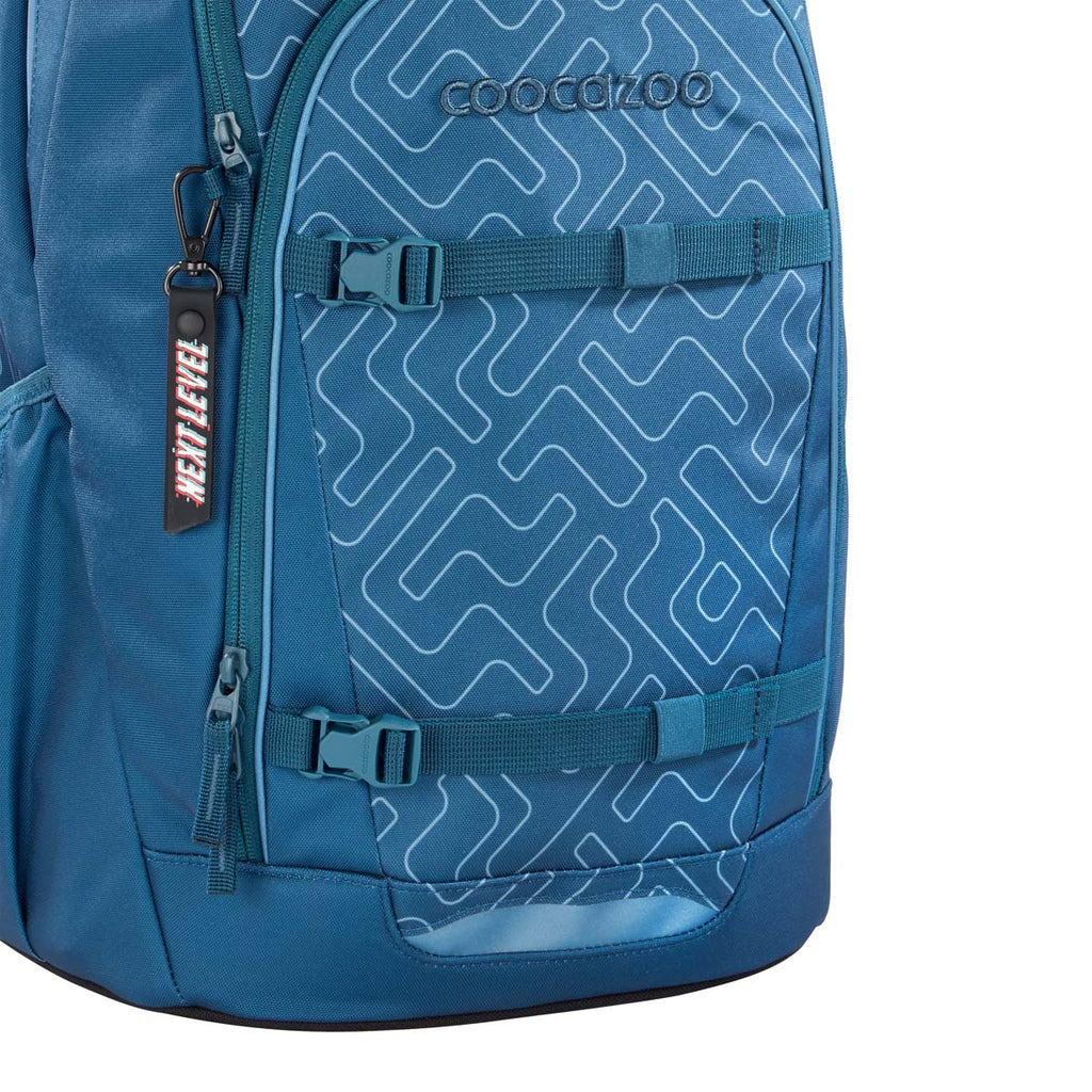 Coocazoo Rucksack Every, Blue Maze