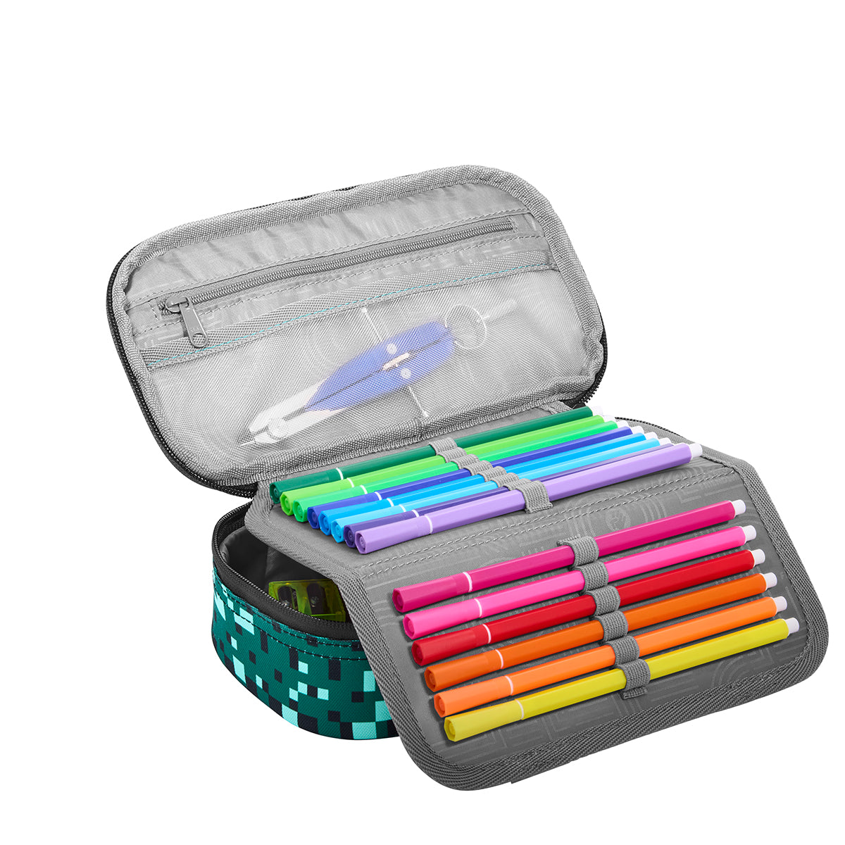 Coocazoo Mäppchen Pencil Case, Pixel Blox