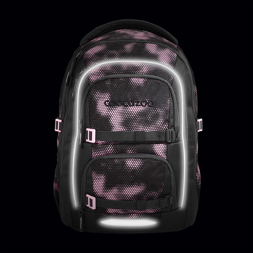 Coocazoo Schulrucksack Porter, Pink Illusion