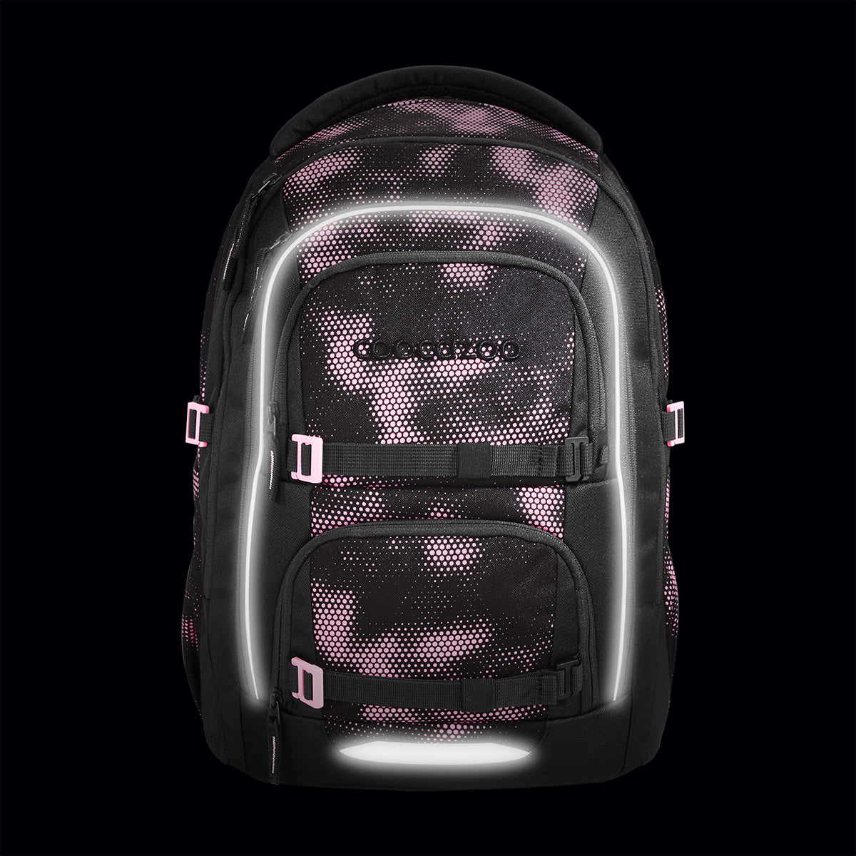 Coocazoo Schulrucksack Porter, Pink Illusion