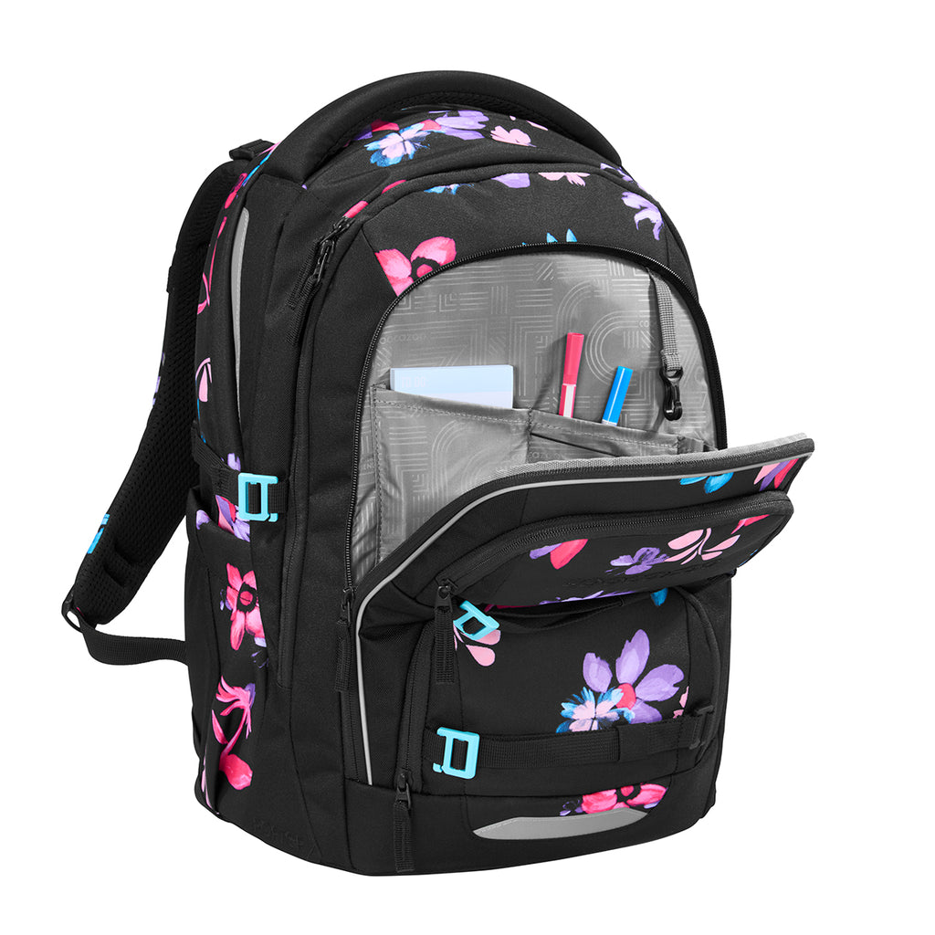 Coocazoo Schulrucksack Porter, Floral Artnight