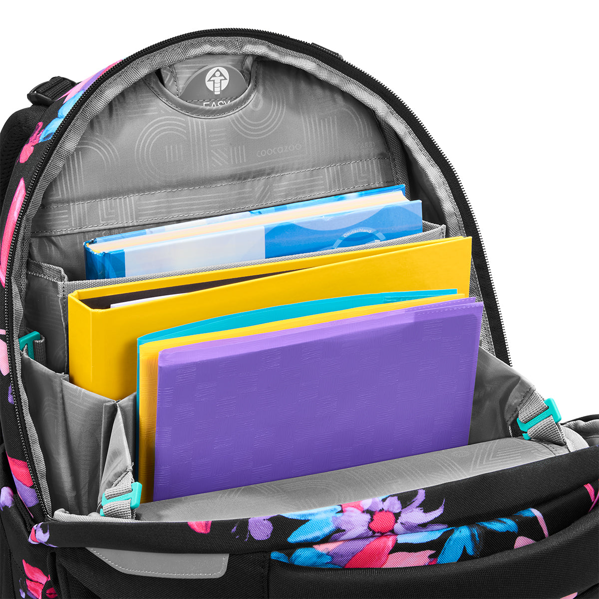 Coocazoo Schulrucksack Porter, Floral Artnight