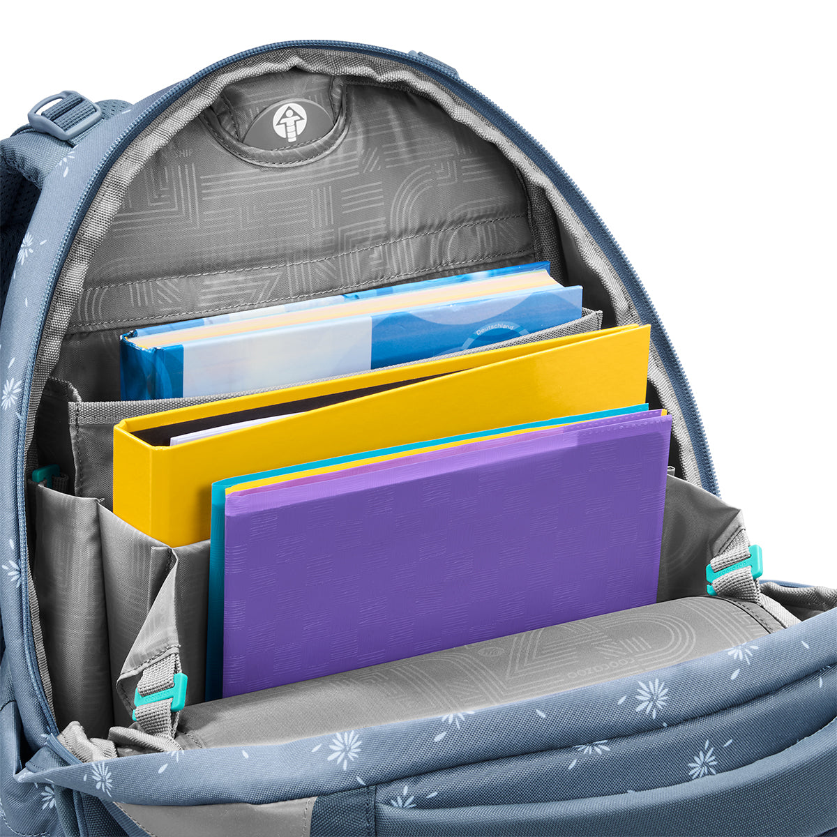Coocazoo Schulrucksack Porter, Bloomy Daisy