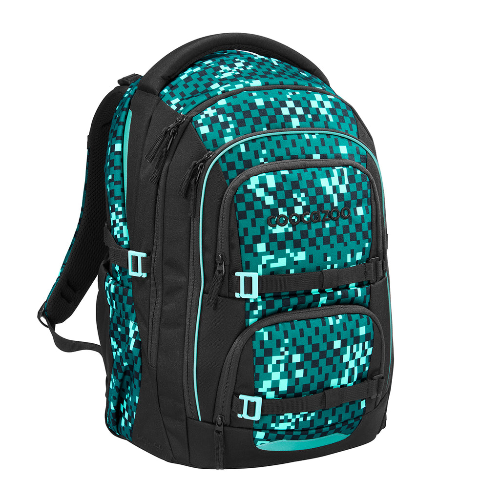 Coocazoo Schulrucksack Porter, Pixel Blox