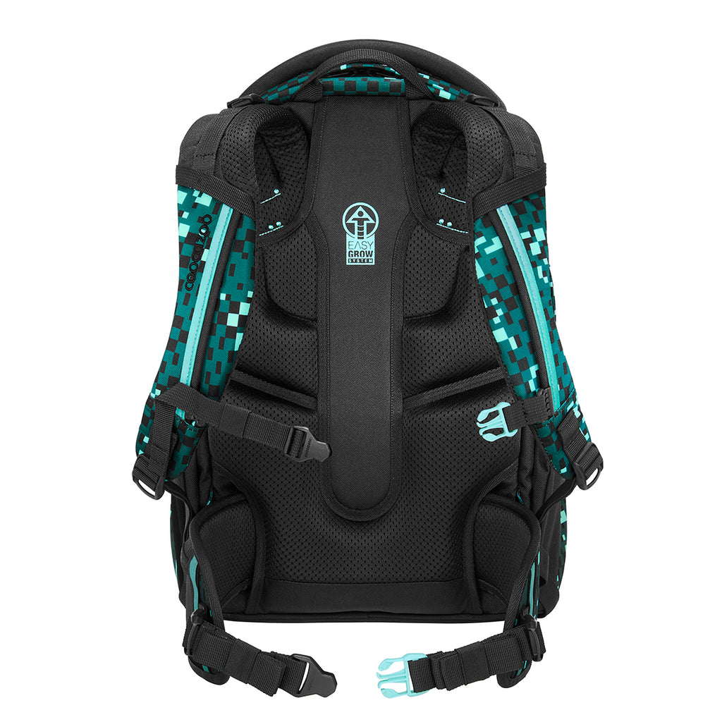 Coocazoo Schulrucksack Porter, Pixel Blox