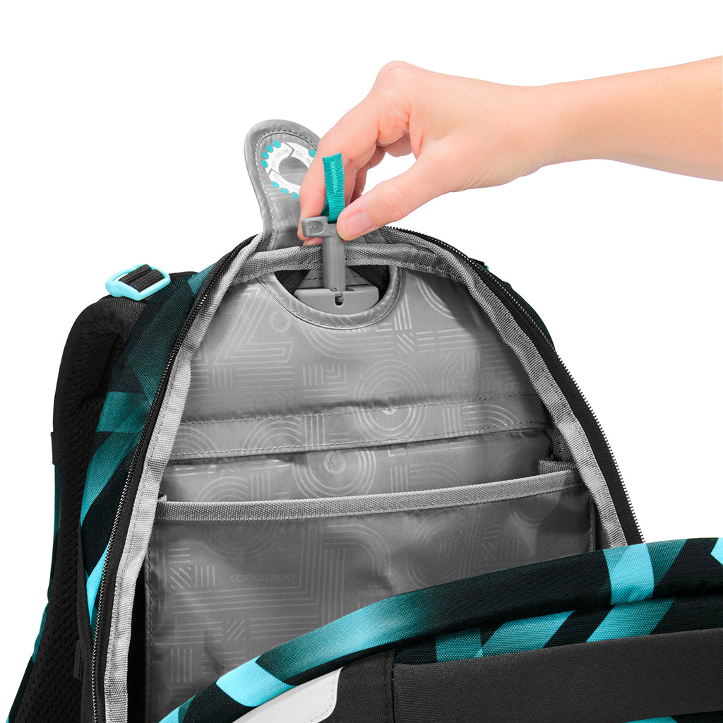 Coocazoo Schulrucksack Porter, Laser Lights