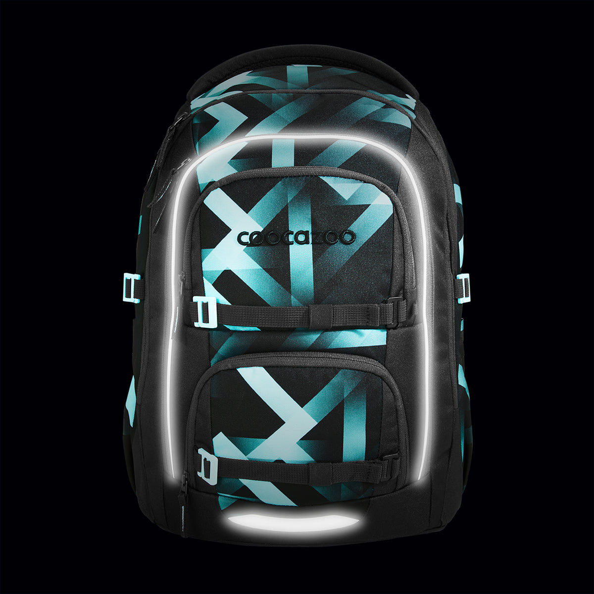 Coocazoo Schulrucksack Porter, Laser Lights
