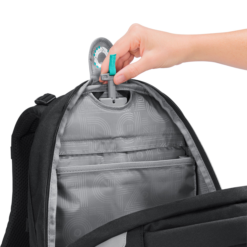 Coocazoo Schulrucksack Porter, Black Coal