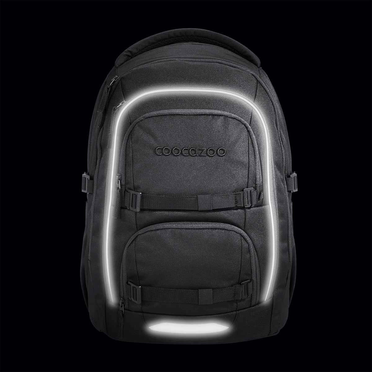 Coocazoo Schulrucksack Porter, Black Coal