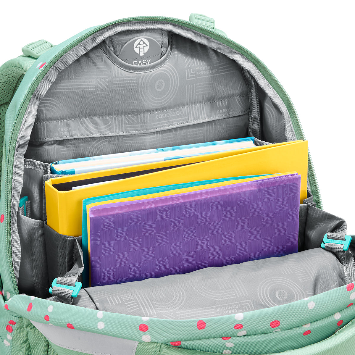 Coocazoo Schulrucksack Mate, Dancing Dots